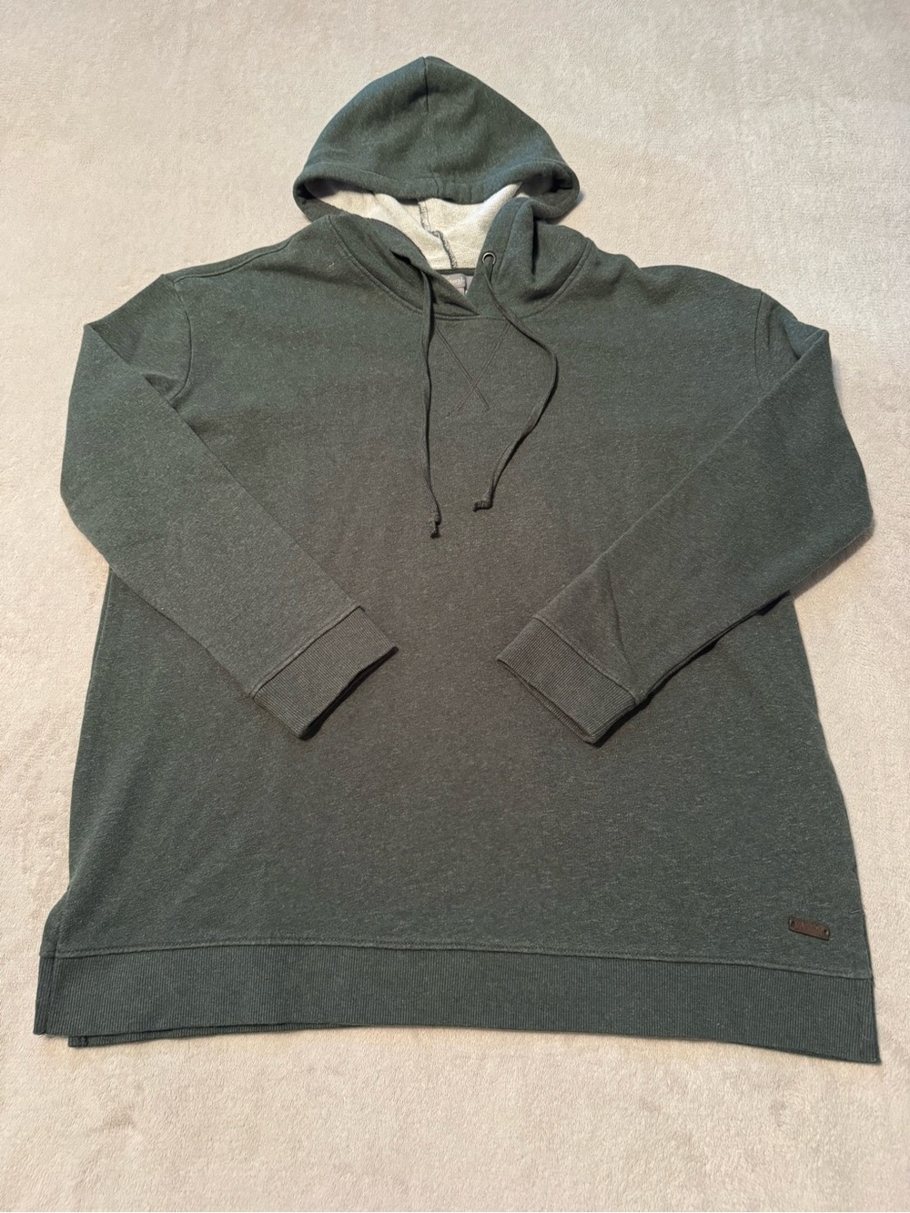 Natural Reflections Sutherland Hooded Sweatshirt - Heathered Green Small Women’s